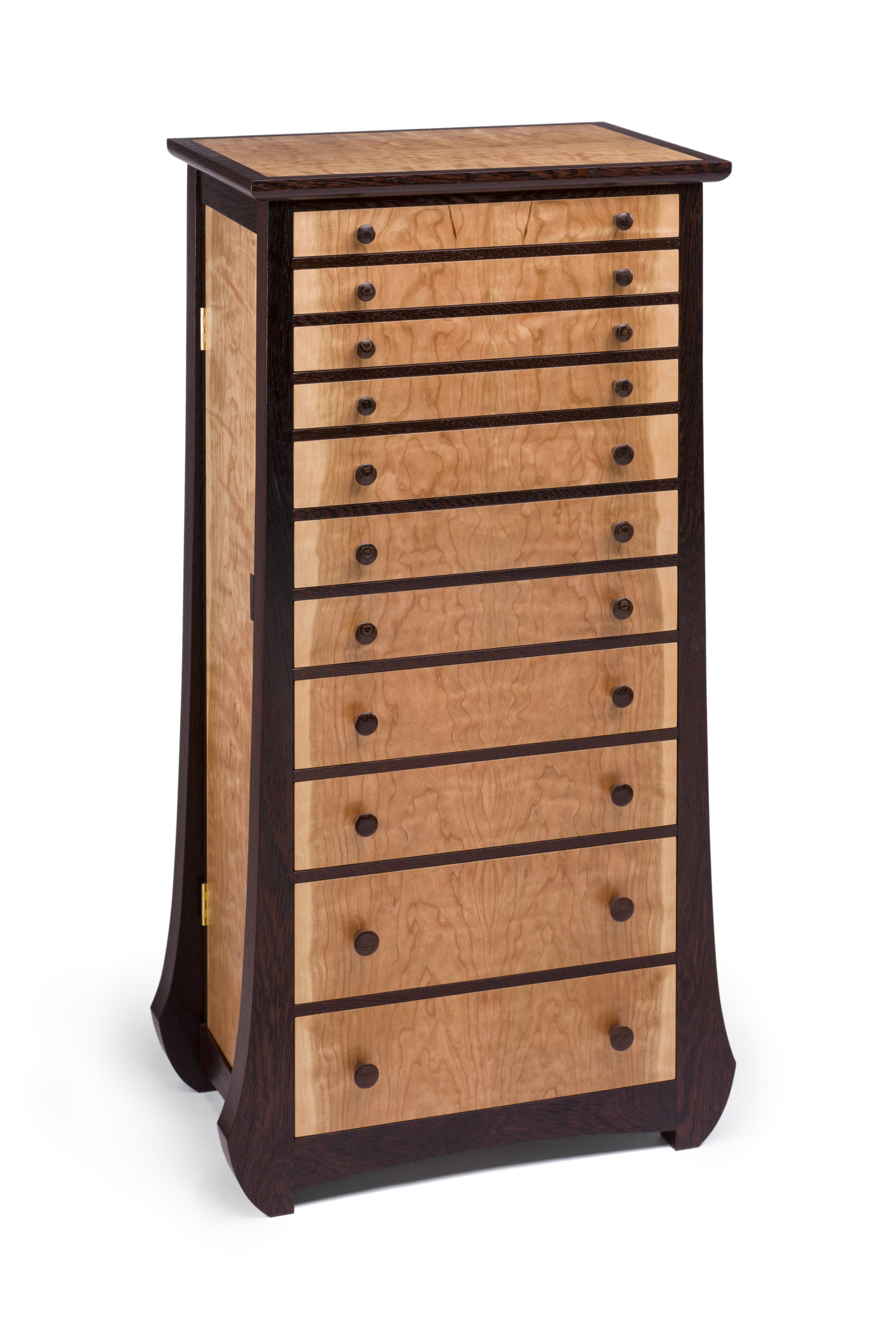 Jewelry Armoires - Cyma Furniture—Custom Designed and Handcrafted Furniture